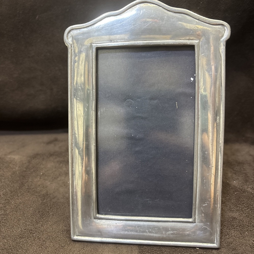 Vintage Pierre Deux Pewter Photo Frame Lead Free Made In France